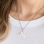 Personligt Mama Wolf-halsband med 1-8 namn Present till mor