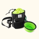 Sac d'entraînement imperméable avec gamelle et sac à ordures biodégradable Cadeau d'anniversaire pour propriétaire de chien