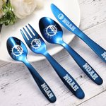 Gepersonaliseerd Baseball bestek Sets Gift