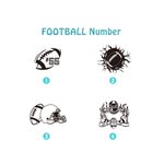 Gepersonaliseerd bestek voor voetbalspelers