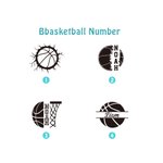 Gepersonaliseerd basketbal bestekset cadeau