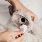 Personalisierte 2L Stickerei Name Wärmflasche mit weichem Fleece Cover Geburtstag Winter Geschenk für Familie Freund