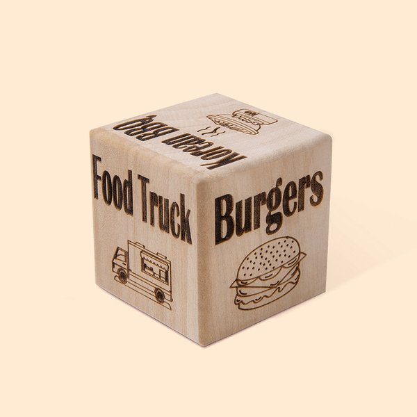 Personalized Dinner Food Dice Dinner Decision Made Easy Roll The Dice Dinner Decision