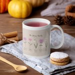 Personalised Birth Month Flower Grandma's Garden