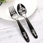 Personalized Engineering Vehicle Cutlery Set Gift for Kids