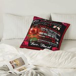 Housse d'oreiller personnalisée All I Want Is You Just Remember I Love You pour l'amoureux