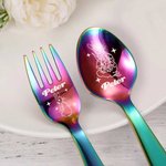 Set de couverts Peter Rabbit personnalisé - Cadeau pour enfants