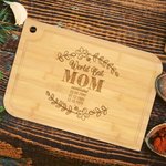 Tabla de Cortar Personalizada Flor de Nacimiento para Madre Abuela