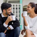 Mug Personnalisé avec Motifs Pingouins et Nom pour Couple Cadeau de Saint-Valentin