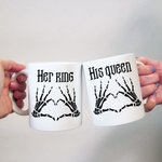 Personliga parkoppar Gotiska parkoppar Hennes kung och hans drottning