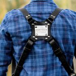 Porte-Appareil Photo Double en Cuir Personnalisé avec Logo ou Texte Gravé au Laser Cadeau Anniversaire Noël pour Photographes