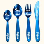 Set di posate personalizzate a tema anatra Regalo per bambini