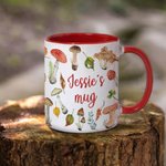 Magic Magic Keraaminen sienimuki Camping-muki ruostumatonta terästä puutarhanhoitoon/kasvien harrastajille