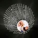 Personalised 100 Languages I love You Photo Projection Sunflower Necklace