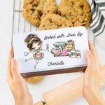 Gepersonaliseerde bakvorm voor haar Gebakken met liefde