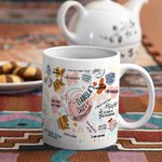 Personalisierte Bohemia Positive Affirmationen Becher Tägliche Affirmationen Mentale Gesundheit Becher