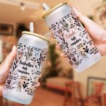 Bohemia personnalisé Affirmations positives Rappels quotidiens Coupe en verre Santé mentale