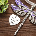 Personalised Dragonfly Memorial Ornament for Loss of Loved One