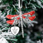 Personalised Dragonfly Memorial Ornament for Loss of Loved One