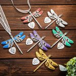 Personalised Dragonfly Memorial Ornament for Loss of Loved One