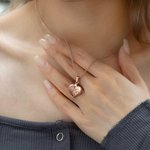Personalised Vintage Locket Photo Necklace Memorial Jewellery Gift