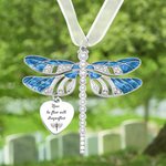 Personalised Dragonfly Memorial Ornament for Loss of Loved One