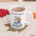 Mug Personnalisé avec Dessin de Couple Âgé Thème I Wish I Could Turn Back The Clock Cadeau Familiale Anniversaire Fête pour Couple Âgé