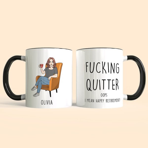 Taza Personalizada Feliz Jubilación Regalo
