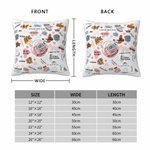 Couvre oreiller personnalisé Bohemia Positive Affirmations Throw Pillow Cushion Cover