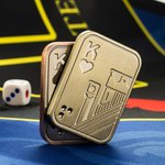 Personalized Poker Card Fidget Slider
