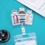Personalised Fun Acrylic Sequin Badge Scroll with Drug Name Birthday Thanks Gift Gift for Doctor Nurse