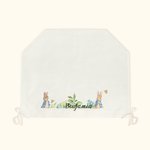 Doublure de Panier Personnalisée avec Nom et Motif de Lapin Pierre et Flopsaut Cadeau de Pâques pour Famille