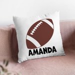 Personalisierte Sport Ball Fußball Baseball werfen Kissen Kissenbezug