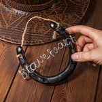 Personalisierte Hufeisen Wand hängende Dekoration Geschenk für Pferdeliebhaber
