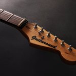 Personalized Metal Guitar Headstock Badge Stainless Steel Lettering Acrylic Badge Name Badge for Birthday Gift