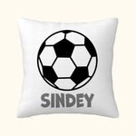 Personalisierte Sport Ball Fußball Baseball werfen Kissen Kissenbezug