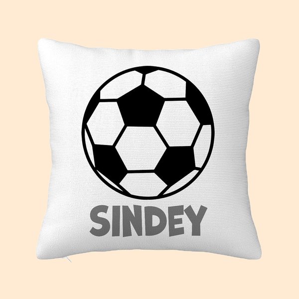 Gepersonaliseerde Sport Bal Voetbal Baseball Werp Kussen Cover