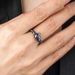 Henkilökohtainen Opal Claddagh Ring