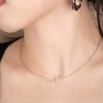 Gepersonaliseerde Zodiac Geboortesteen Ketting voor Vrouwen Cadeau