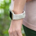 Pulsera personalizada de silicona con diseño de tortuga marina para Apple Samsung