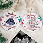 Personalized Gift For Future Mommy Enjoy Your Last Christmas In Peace And Quiet Ornament