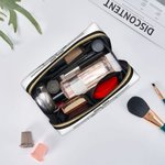 Sac de cosmétique en cuir personnalisé pour amoureux des livres