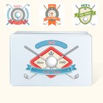 Scatola di latta per golf personalizzata Scatola di latta per dolci in metallo