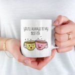 Mug d'amis personnalisé Tu seras toujours mon meilleur thé Mug amusant