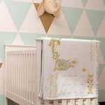 Couverture souple personnalisée Peter Rabbit Baby Milestone Growth Tracker Photo Prop Baby Shower Birthday Gift for Newborn Kid