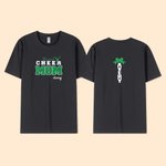 T-shirt Personnalisé avec Nom Vêtement Proud Cheer Mom en Paillettes Cadeau Anniversaire Fête pour Maman