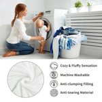 Personalized Family Watercolor Flowers Fleece Blanket Christmas Day Mother's Day Gift for Mother Grandmother
