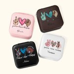 Personalized PU Leather Horse Girl Jewellery Box Jewellery Organizer
