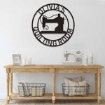 Personalized Metal Sewing Room Sign Quilting Sign