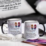 Gepersonaliseerde To My Bestie Mok met Naam Verjaardagscadeau voor Vriendin Zus